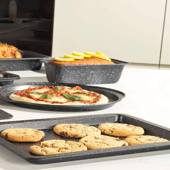 Salter BW070371EU7 Marblestone  27cm Loaf Pan, Silver