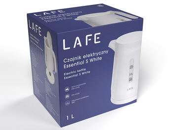 Lafe 47544 Electric Kettle Essential S 1 L White
