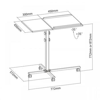 Sbox PFS-2 Projector Floor Stand