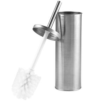 Beldray LA059451SS2FEU7 Toilet Brush & Holder, Stainless Steel