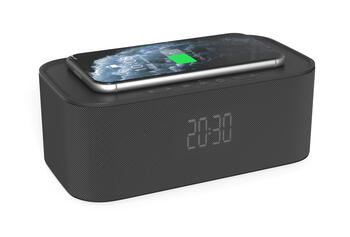 NASA SPC800 Bluetooth Speaker/ Alarm Clock/ Wireless Charger