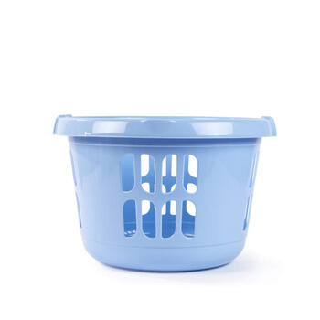 Beldray LA00000174CRNEU7 Set Of Two Laundry Basket 30L, White/Blue