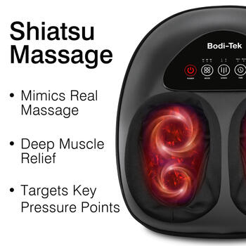 Bodi-Tek BT-FMMT-EU/1,1 Foot Therapy 3-in-1 Massager