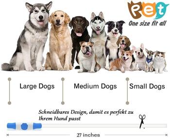 KABB LED Collar for Dogs and Cats Blue