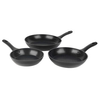 Salter BW08773 Geo Hex 3-Piece Fry Pan Set - 20/24/28cm