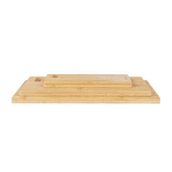 Russell Hobbs RH04065 Element Bamboo 3 Piece Chopping Board Set