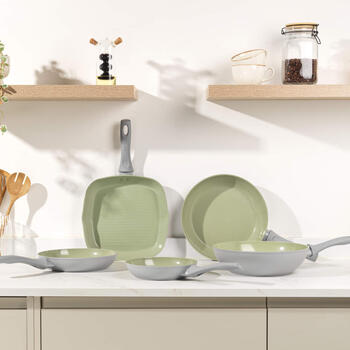 Salter BW092781EU7 Earth 28cm Fry Pan Green