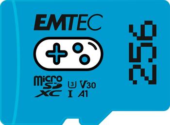 Emtec MicroSDXC 256GB UHSI U3 V30 A1 Gaming Blue