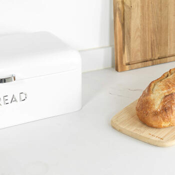 Salter BW14044EU7 Boston Bread Bin, Ice White