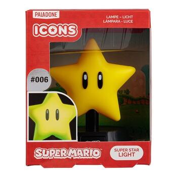 Paladone Super Mario Super Star Icon Light