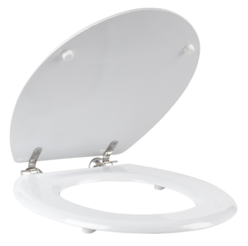 Beldray LA033758WFPEU7 Tongue & Groove Toilet Seat