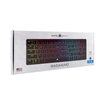 White Shark GK-006121 Nagamaki Black-Mechanical / US-Blue.SW