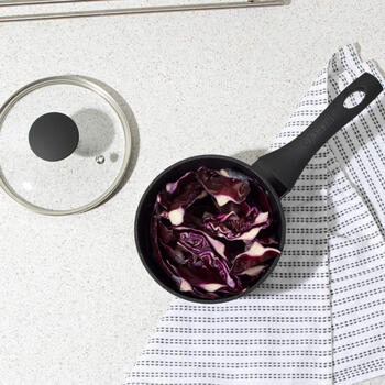 Salter BW09322AR Megastone Noir 16cm Saucepan