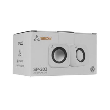 Sbox SP-203, White