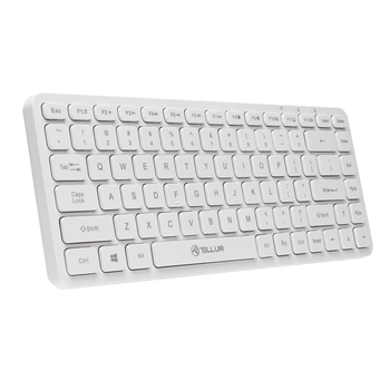 Tellur Mini Wireless Keyboard White