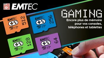 Emtec MicroSDXC 128GB UHSI U3 V30 A1 Gaming Green