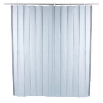 Beldray LA028268LGRYUFFEU7 Antibac Shower Curtain Gray
