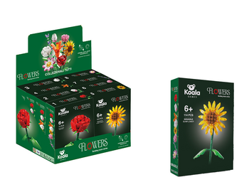 Koala Games G2672 Flowers Blocks (Random Color)