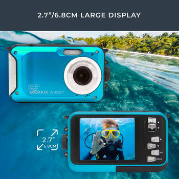 Easypix Aquapix W3027 Wave IceBlue 10035