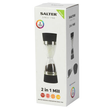 Salter 7611 BKXRUP2 2 In1 Mechanical Mill