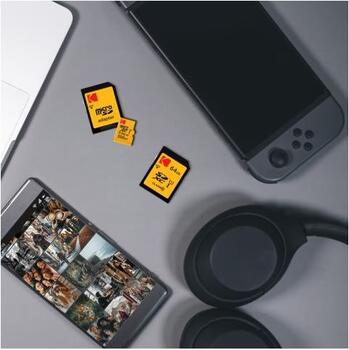 Kodak MicroSDXC 64GB UHS-I U1 V10 A1 Premium