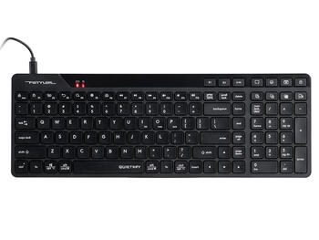 A4Tech 47726 Fstyler FBK27C AS 2.4 GHz+BT (Silent), Black