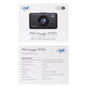 PNI Car DVR S1700 4K UHD
