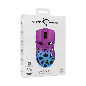 White Shark DAGONET-BLP GM-5019 Wireless 24000 dpi Blue/Purple