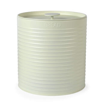 Russell Hobbs RH03269CEU7 Ribbed Bread Bin, Cream