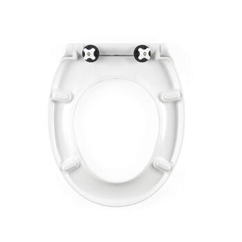 Beldray LA037062PEU7 Anti-bac Quick-release Toilet Seat, White