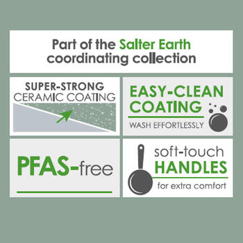 Salter BW092831EU7 Earth 3 Piece (16/18/20cm) Pan Set