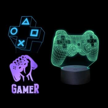 Manta SNL122RGB LED lamp Light decoration Game 2 RGB 3D