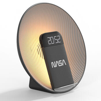 NASA SPC600  Bluetooth Speaker/ Alarm Clock/ Wireless Charger