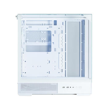 Zalman P40 Prism White, ARGB Fan x1