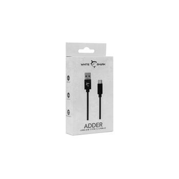 White Shark ADDER Cable USB-> Type-C M/M 2m