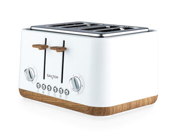 Salter EK5823WHTVDE Toronto 4-Slice Toaster