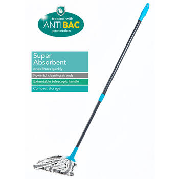 Beldray LA049179PEU7 Ant-ibac telescopic mop and refill