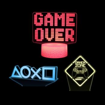 Manta SNL123RGB LED lamp Light decoration Game 3 RGB 3D