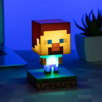 Paladone Minecraft Steve Icon Light