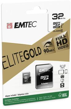 Emtec MicroSDHC 32GB UHS-I U1 EliteGold