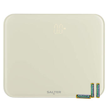 Salter 9204 CFEU12 Halo Electronic Scale, Cream