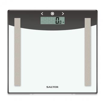 Salter 9137 SVWH3REU16 Silver White Glass Analyser Scale