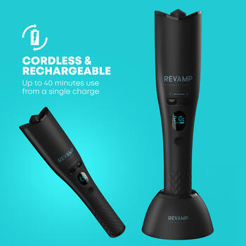 Revamp CL-2750-EU2 iGEN Cordless Progloss Hollywood Curl Automatic Rotating Curler