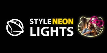 Manta MASNL129WH Style Neon Lights Cat With A Bow LED Neon Mirror