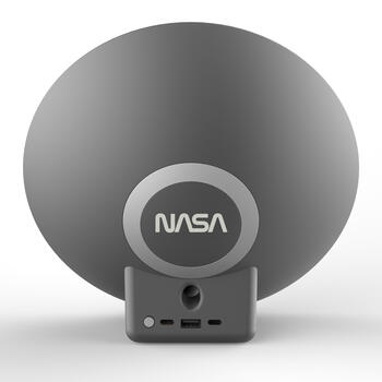 NASA SPC600  Bluetooth Speaker/ Alarm Clock/ Wireless Charger