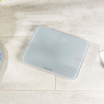 Salter 9204 GFEU12 Shadow Digital Bathroom Scale, Grey