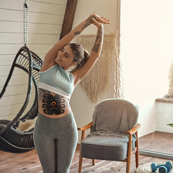 Bodi-Tek BT-ABTR5-EU/1.1 Ab Trainer Black/Orange