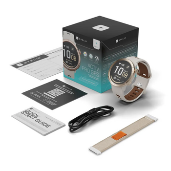 Stelio STSWA102GT Activ Pro GPS 46mm Gold Titanium
