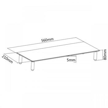 Sbox DS-610 Desktop Riser for Monitor or Notebook