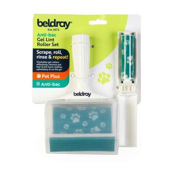 Beldray LA00000018UFFEU7 Anti-bac Gel Lint Roller Set